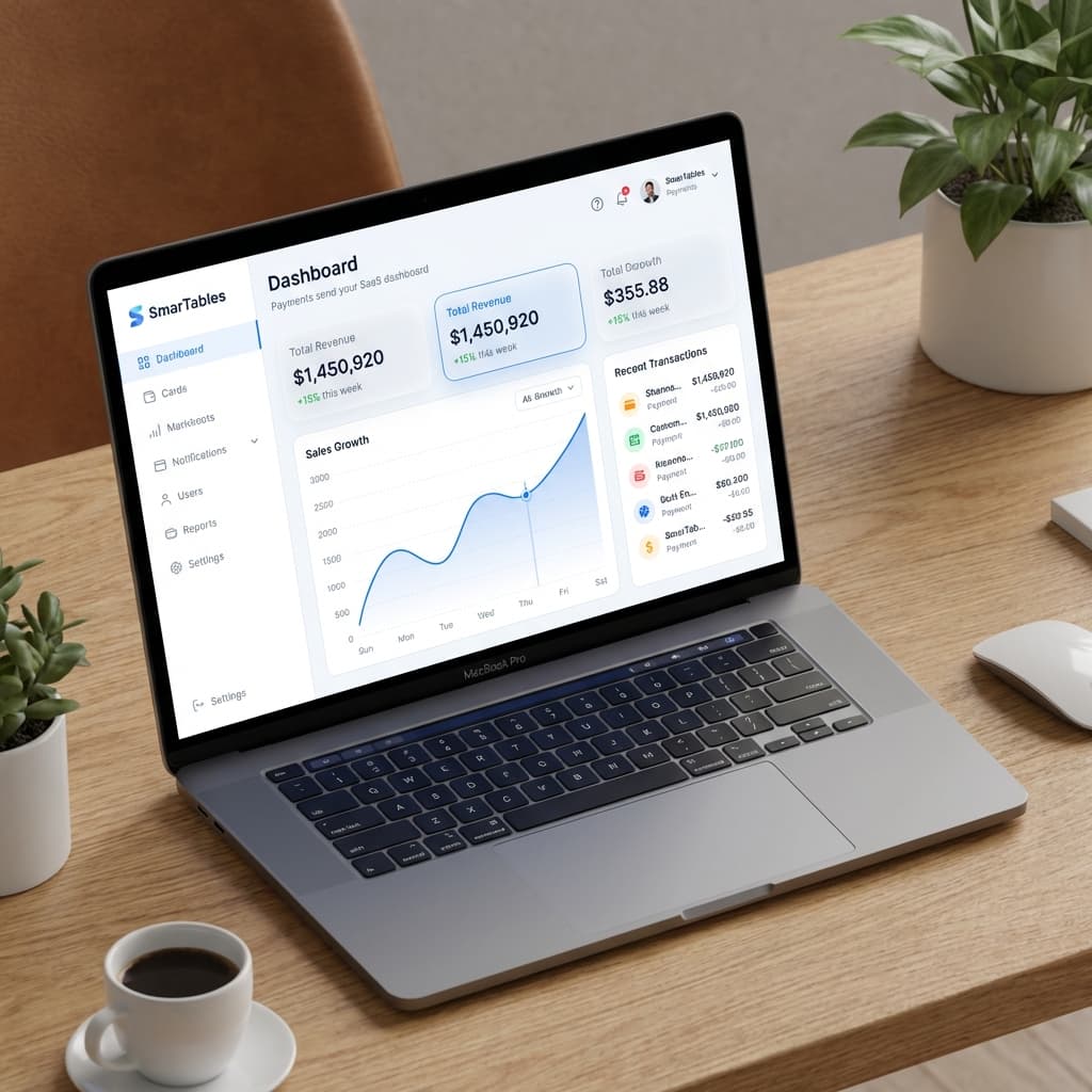 Digital Menu Showcase