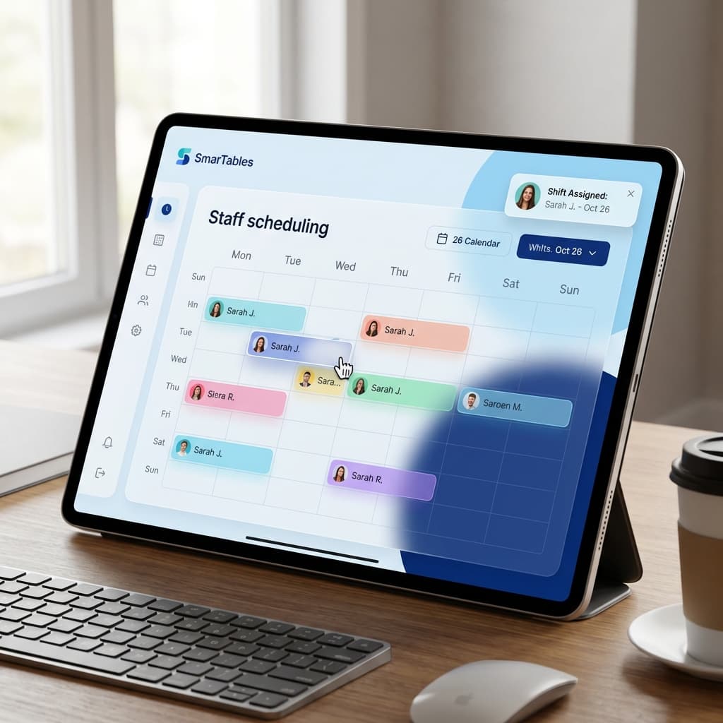 Digital Menu Showcase